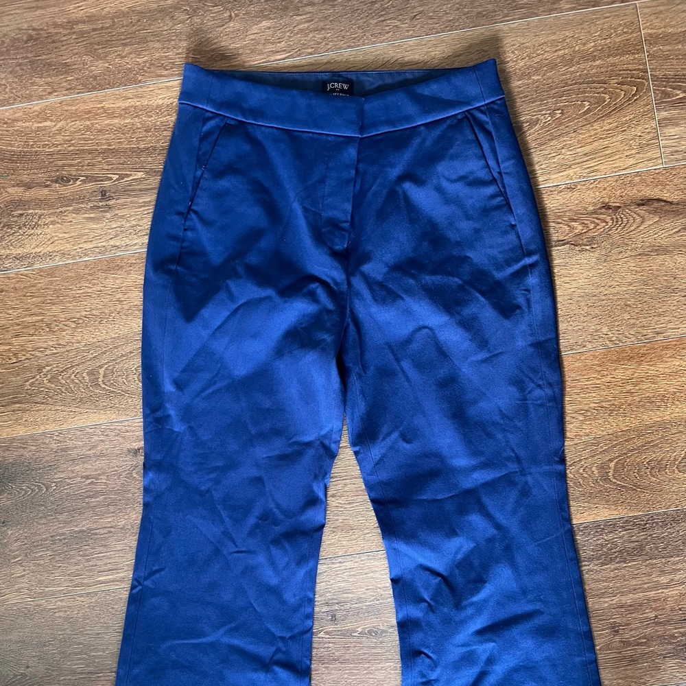 J. Crew Factory Kelsey Women's Navy Trousers